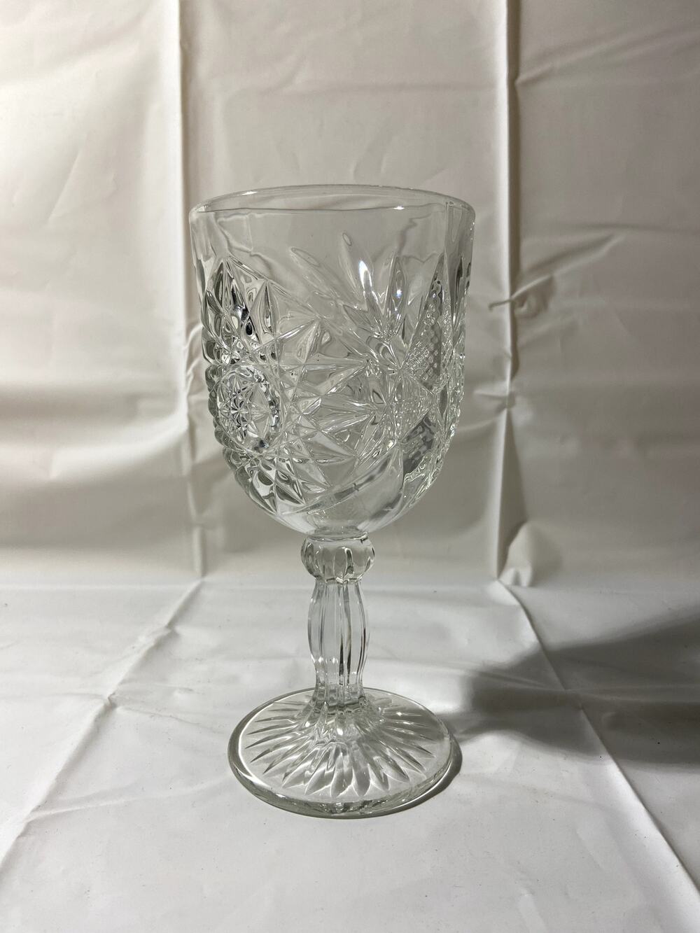 Crystal goblet